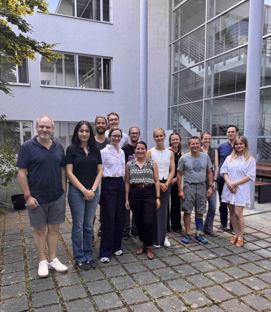 SigCHI Austria Chapter Summer Meet-Up 2026, photo of participants in the courtyard of the University of Salzburg
